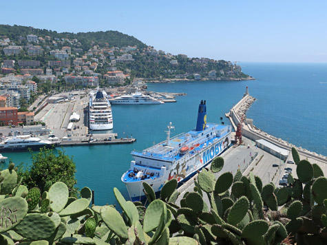 Ferry Terminal in Nice France