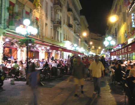 Night Life in Nice France